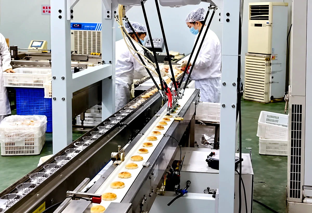 Biscuit packing line