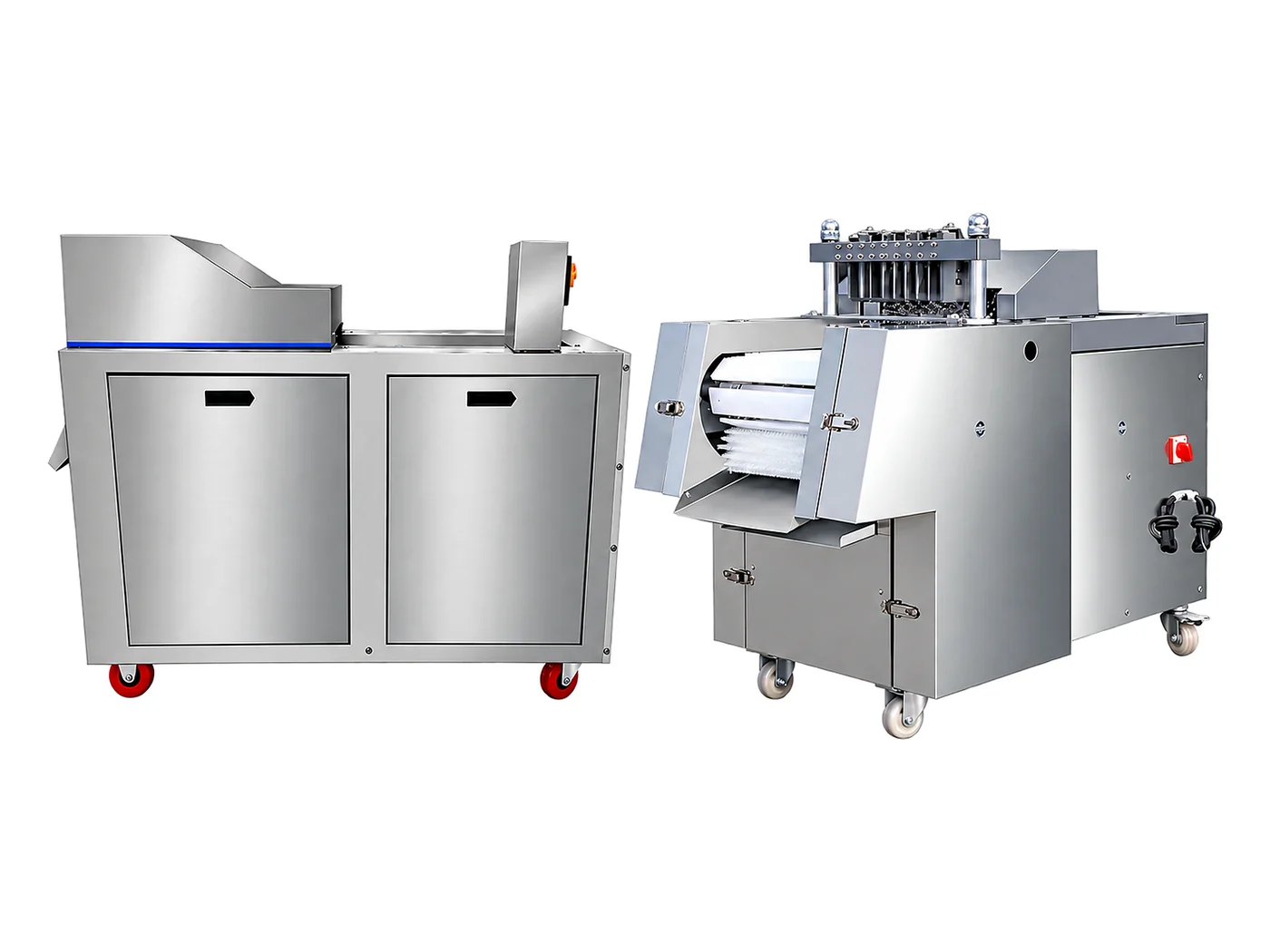 Automatic Meat Chunk Cutter